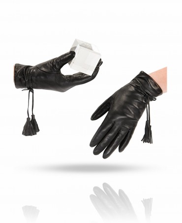 Перчатки Женские 11_BELE/BL//11